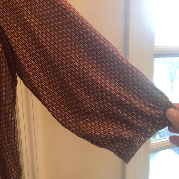 Willi Smith three quartered sleeve blouse.XL - Picture 5 of 5